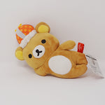 2013 Rilakkuma Lying Prize Toy Plush Keychain - Rilakkuma Wonderland