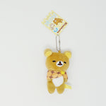 2016 Rilakkuma in Polka Dot Pattern Cape Prize Toy Plush Keychain