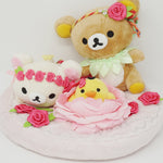 2013 Rilakkuma, Kiiroitori and Rilakkuma Special Rose Plush Set - Rose Rilakkuma Theme Store Limited