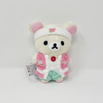 2018 Korilakkuma Momotaro "Peach Boy" Outfit Plush Keychain - Japan Folk Tale Rilakkuma