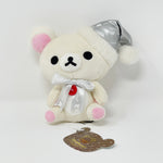 2009 Korilakkuma with Silver Christmas Outfit Prize Toy Plush - Luxury Christmas Rilakkuma Theme