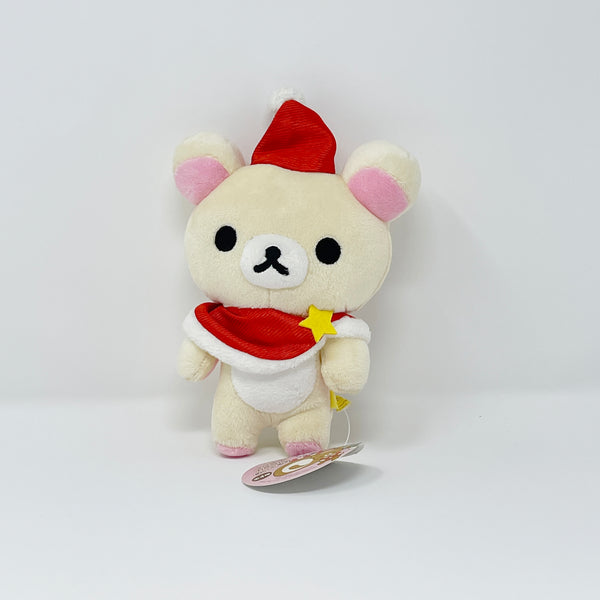 2011 Korilakkuma with Red Santa Hat Plush - Colorful Christmas Rilakkuma - San-X