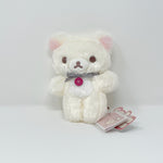 2020 Korilakkuma Strawberry Latte Color Fuzzy Plush - Rilakkuma x Brown Latte Color Theme - San-X