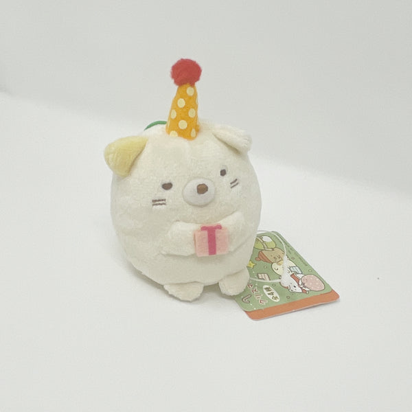 2014 Neko with Gift & Hat Plush - Sumikkogurashi Christmas