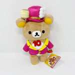 2014 Pink Rilakkuma Glitter Tuxedo Plush - Rilakkuma Exhibition Limited Anniversary