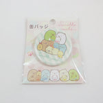 sumikko gurashi with plush badge